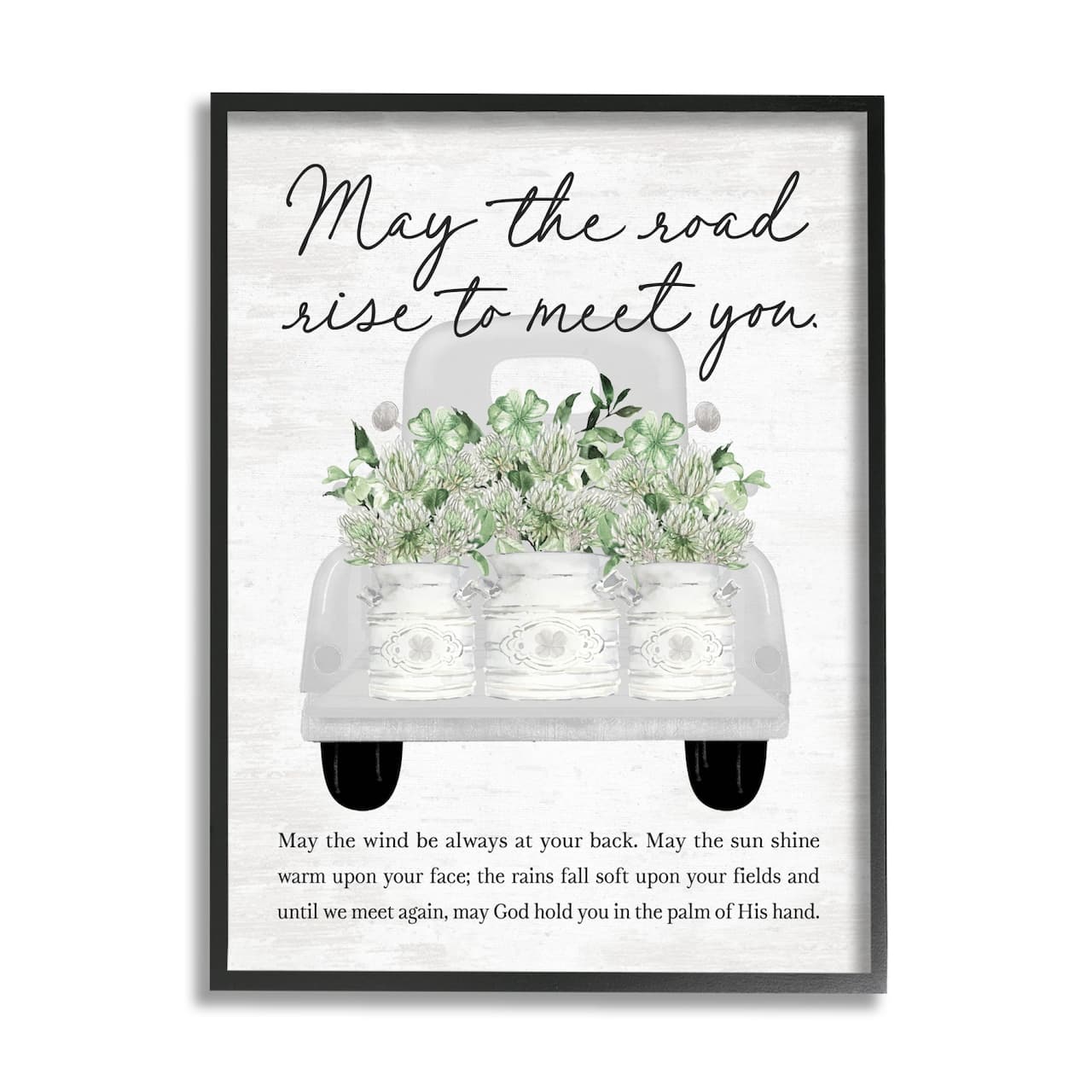 Stupell Industries Country Irish Proverb Framed Giclee Art